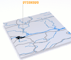 3d view of Vysokovo