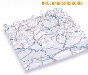 3d view of Mallā Marsah Şaghīr