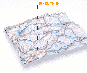 3d view of Köprüyaka