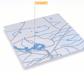 3d view of ((Sawārī))