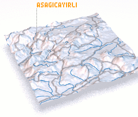 3d view of Aşağıçayırlı