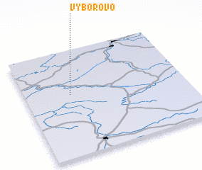 3d view of Vyborovo