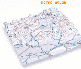 3d view of Kaff al Aswad