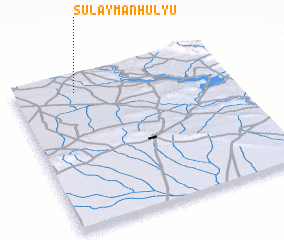 3d view of Sulaymān Ḩulyū