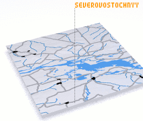 3d view of Severo-Vostochnyy