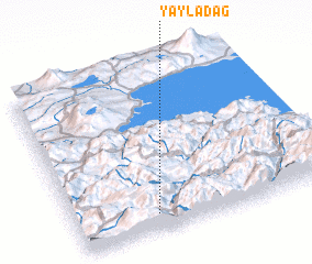 3d view of Yayladağ