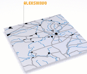 3d view of Aleksikovo