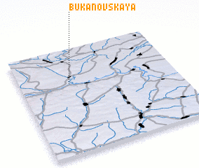 3d view of Bukanovskaya