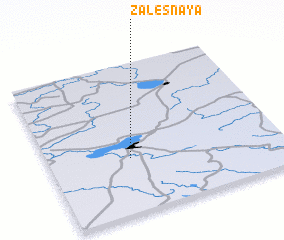 3d view of Zalesnaya