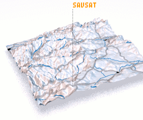 3d view of Şavşat