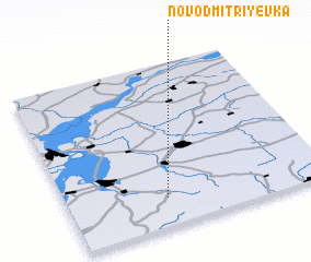 3d view of Novodmitriyevka