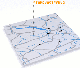 3d view of Staraya Stefnya