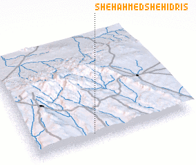 3d view of Shēh Āhmed Shēh Īdrīs