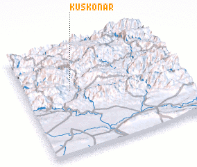 3d view of Kuşkonar