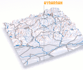 3d view of ‘Ayn ‘Arnah