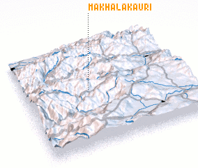 3d view of Makhalakauri