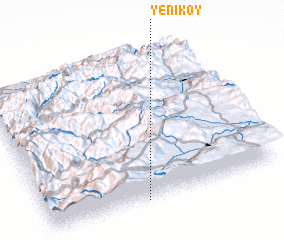 3d view of Yeniköy