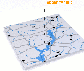 3d view of Karandeyevka