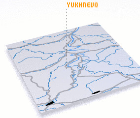 3d view of Yukhnëvo