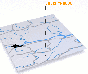 3d view of Chernyakovo