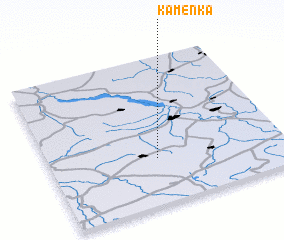 3d view of Kamenka