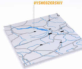 3d view of Vysheozërskiy