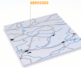 3d view of Abrosovo