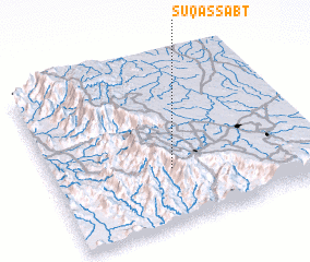 3d view of Sūq as Sabt