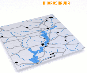 3d view of Khoroshavka