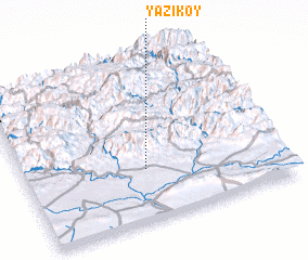 3d view of Yazıköy