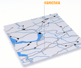 3d view of Kamenka