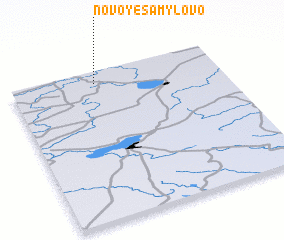 3d view of Novoye Samylovo