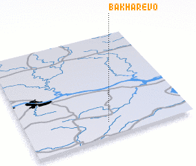 3d view of Bakharëvo