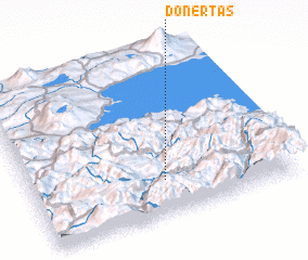 3d view of Dönertaş