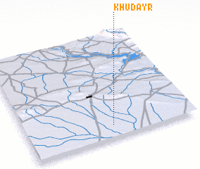 3d view of Khuḑayr