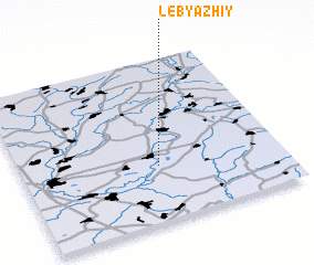 3d view of Lebyazhiy