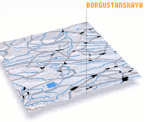 3d view of Borgustanskaya