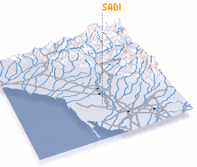 3d view of Sa‘dī