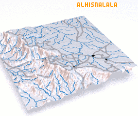 3d view of Al Ḩişn al Ala