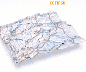 3d view of Çetinsu