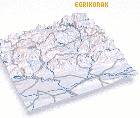 3d view of Eğrikonak