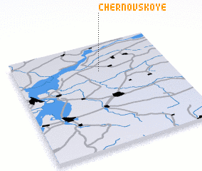 3d view of Chernovskoye