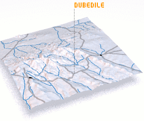 3d view of Dube Dīlē