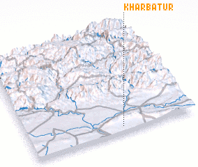 3d view of Kharbātūr