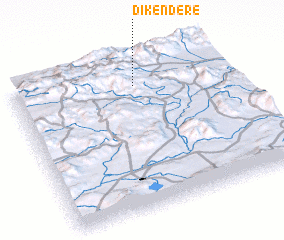 3d view of Dikendere