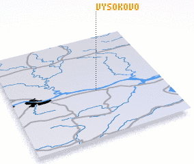 3d view of Vysokovo