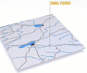 3d view of Shalygino