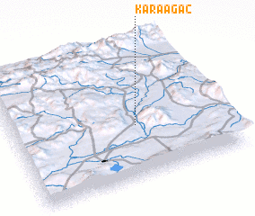 3d view of Karaağaç