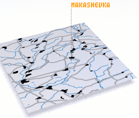 3d view of Makashevka