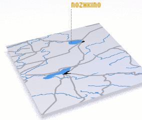 3d view of Nozhkino